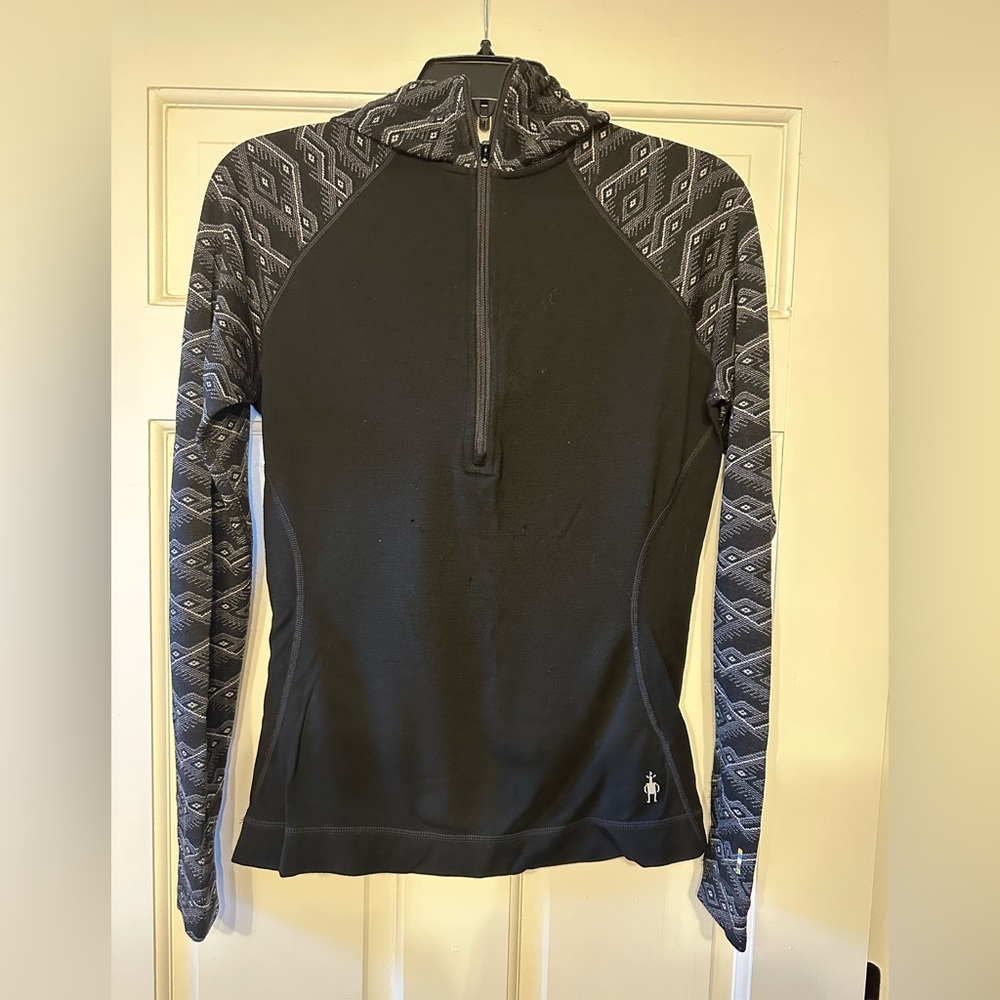 Smartwool Merino Women's Black Hoodie Size M